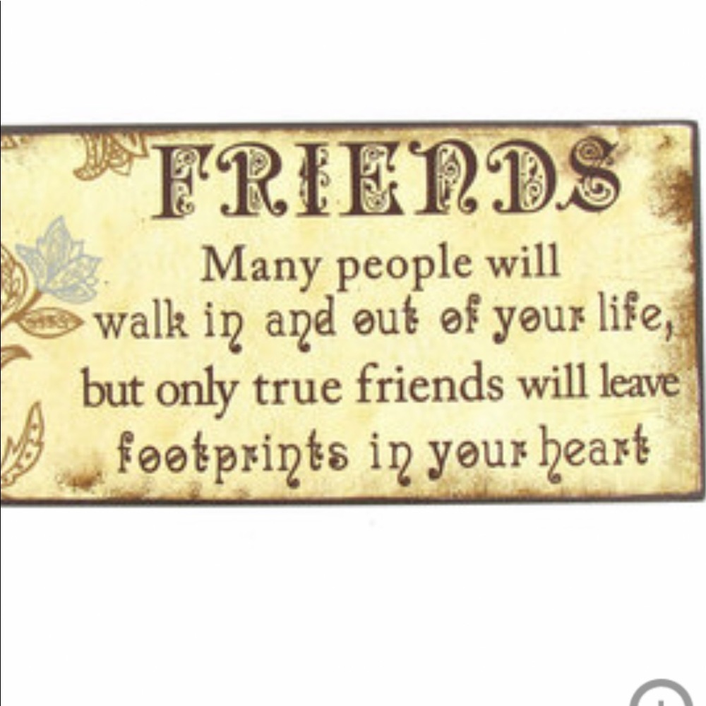 For a very dear friend